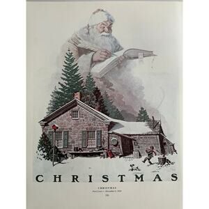 Norman Rockwell, Ceremonial Garb, Marching, Dignified, November 1924, Christmas,